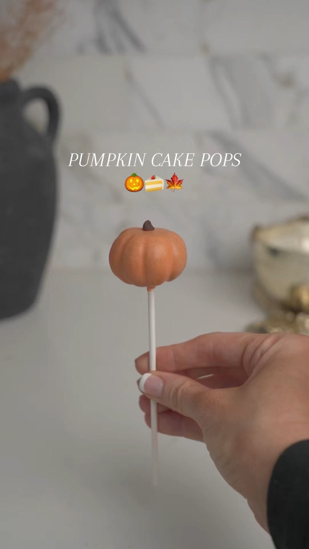 pumpkin cake pops recipe