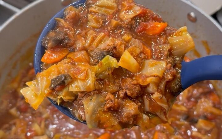 beef cabbage soup recipe