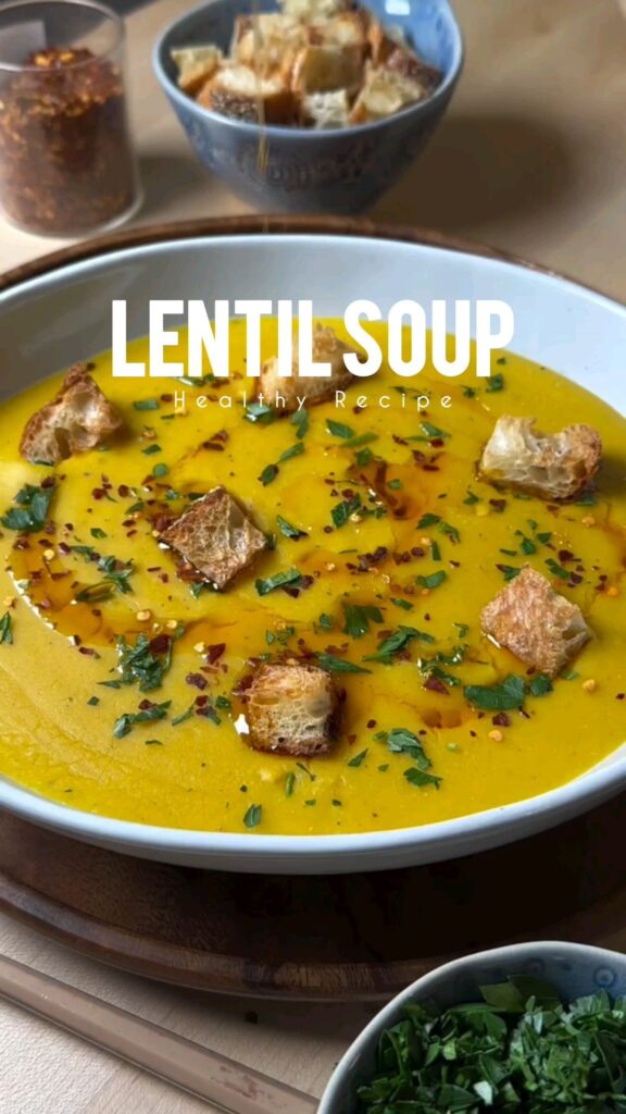 easy lentil soup recipe