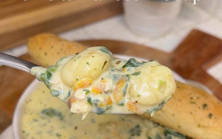 creamy chicken gnocchi soup recipe